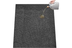 Garage Floor Mat, Non-Slip Car Parking Mat for Vehicle Protection, Easy Clean Garage Containment Mat