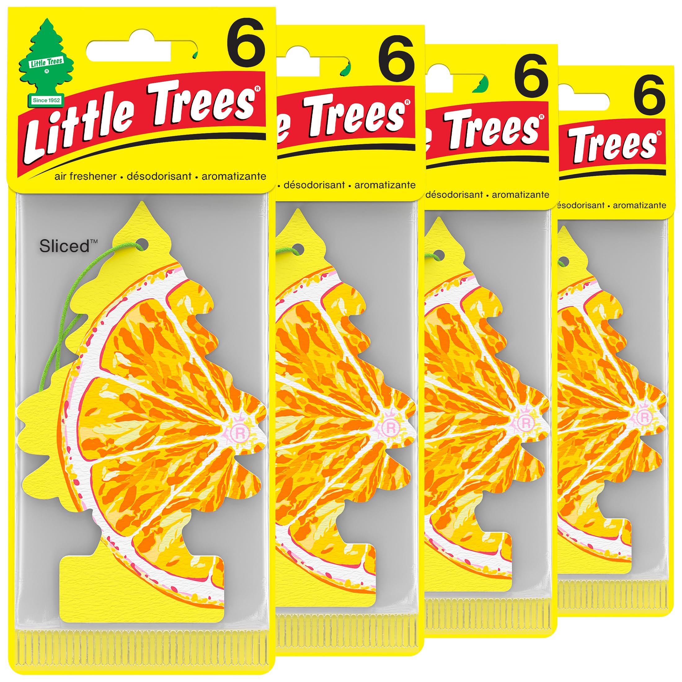 Photo 1 of ***18 Air Fresheners ONLY*** LITTLE TREES Car Air Freshener | Hanging Tree Provides Long Lasting Scent for Auto and Home | Sliced ***18 Air Fresheners ONLY***