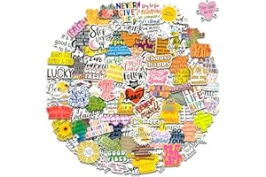 COCUBE+ 100pcs Inspirational Stickers Vision Board Supplies, Reward Motivational Stickers for Teens Adults Students Teachers Planners Employees, Positive Sticker for Water Bottles, Scrapbook, Journal