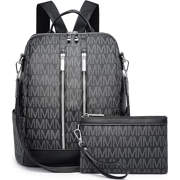 Amazon.com: MKF Collection Women Backpack, Vegan Leather Top  display picture 1