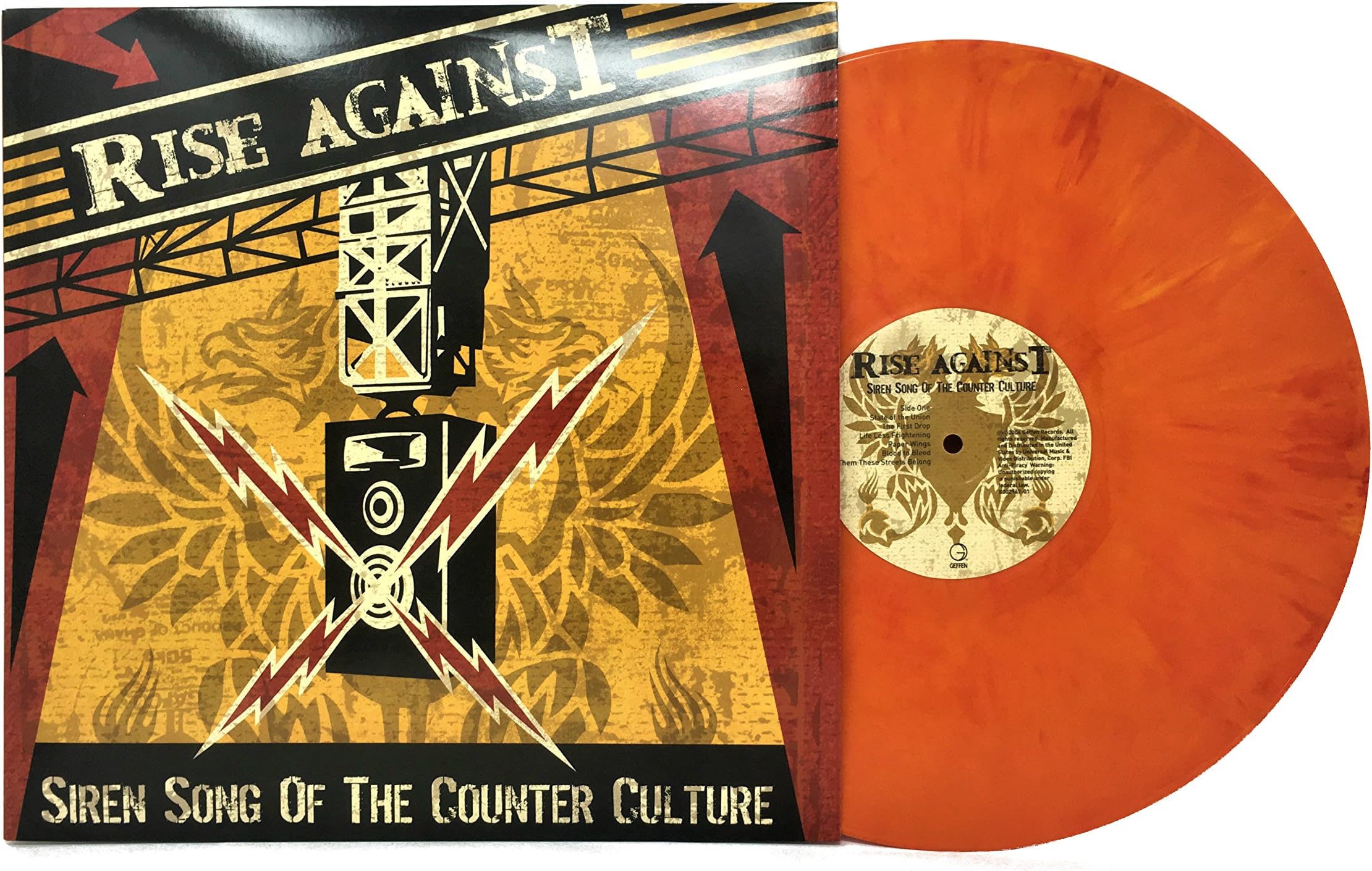Siren Song of the Counter Culture (Limited Edition Red & Yellow Swirl Colored Vinyl)