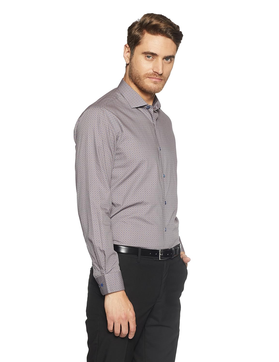 louis philippe men's formal shirt