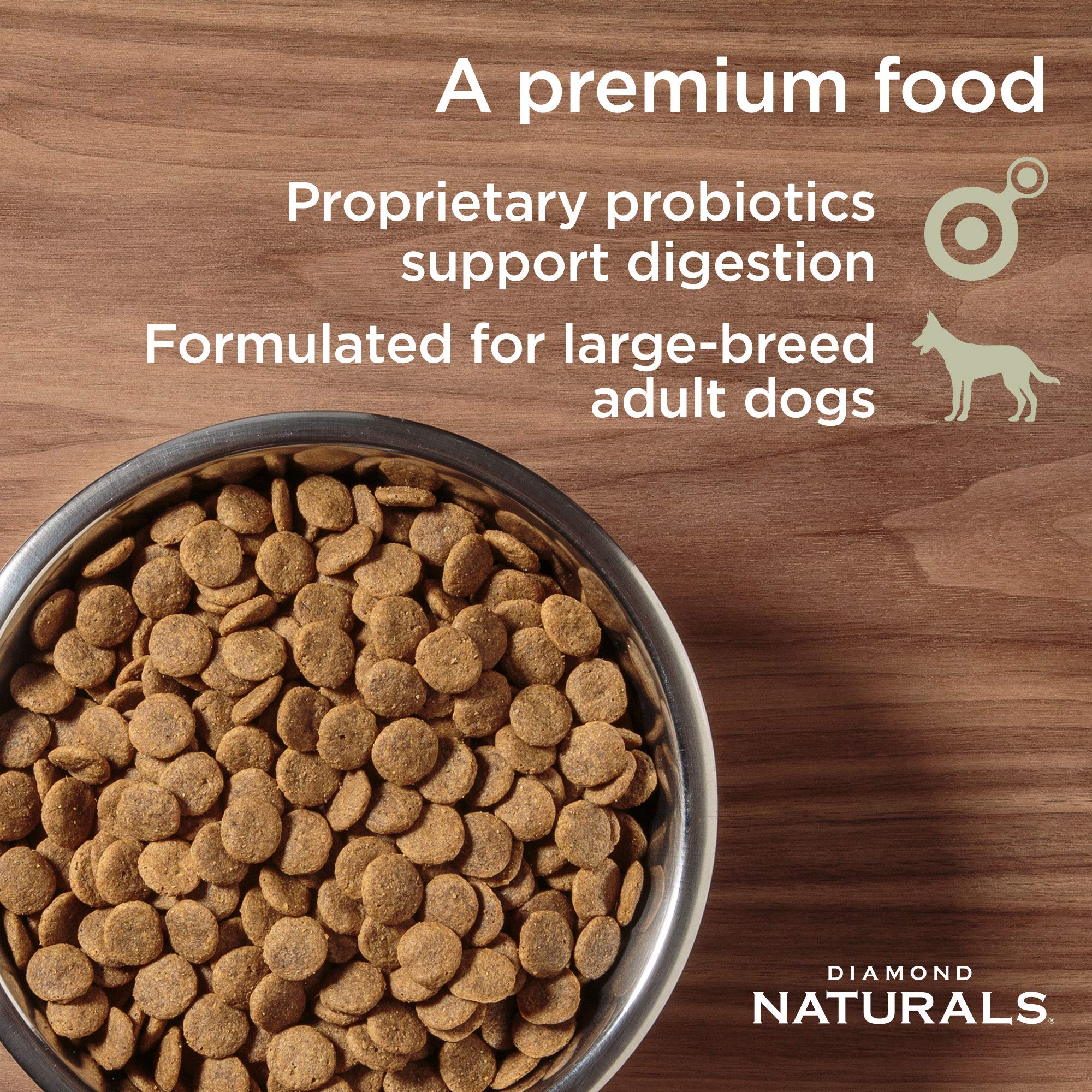 Diamond Naturals Premium Large Breed Formulas Dry Dog Food for Adult