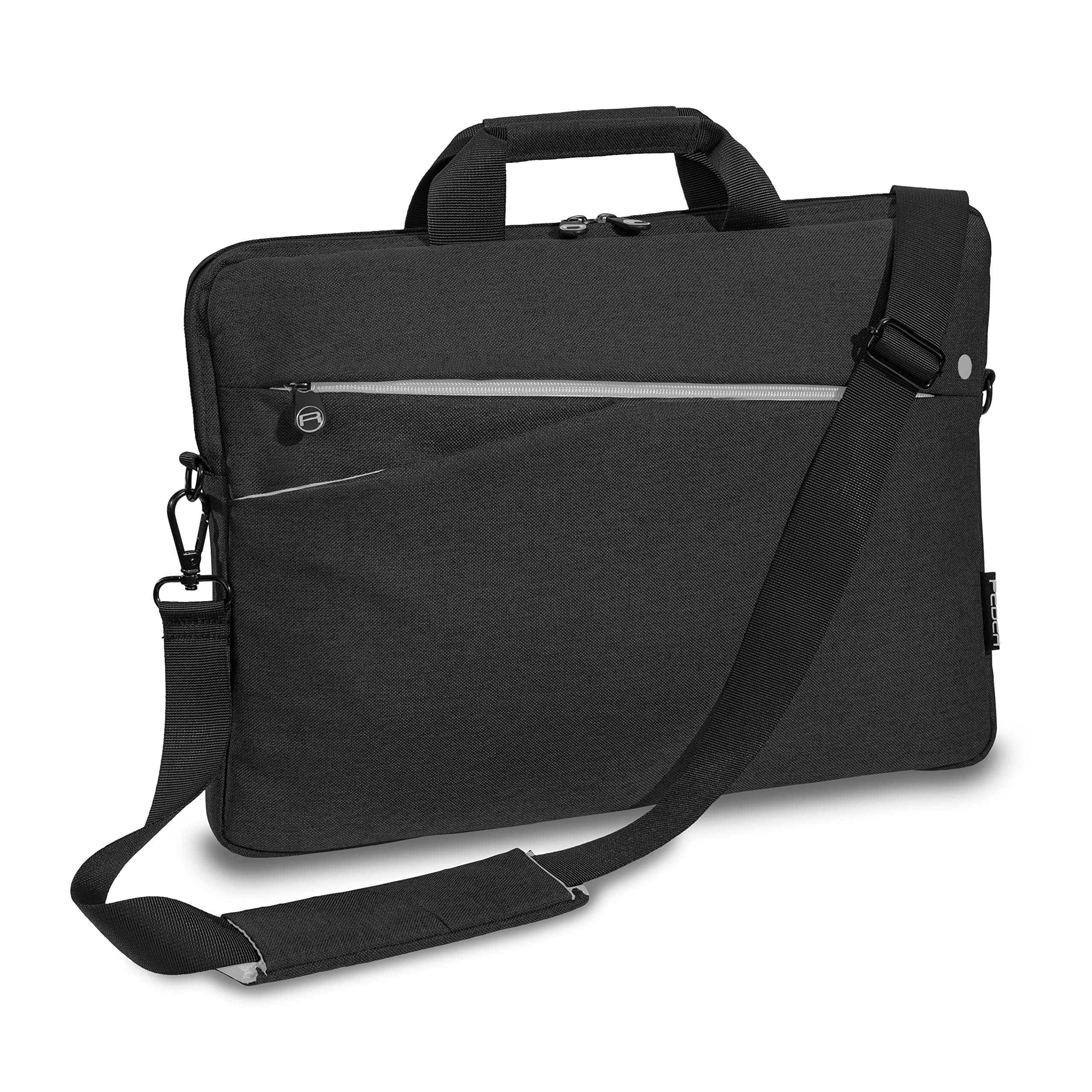 PEDEA laptop bag "Fashion" bag for notebooks with screens up to 13.3 inches (33.8 cm); shoulder bag with shoulder strap incl. notebook lock, black