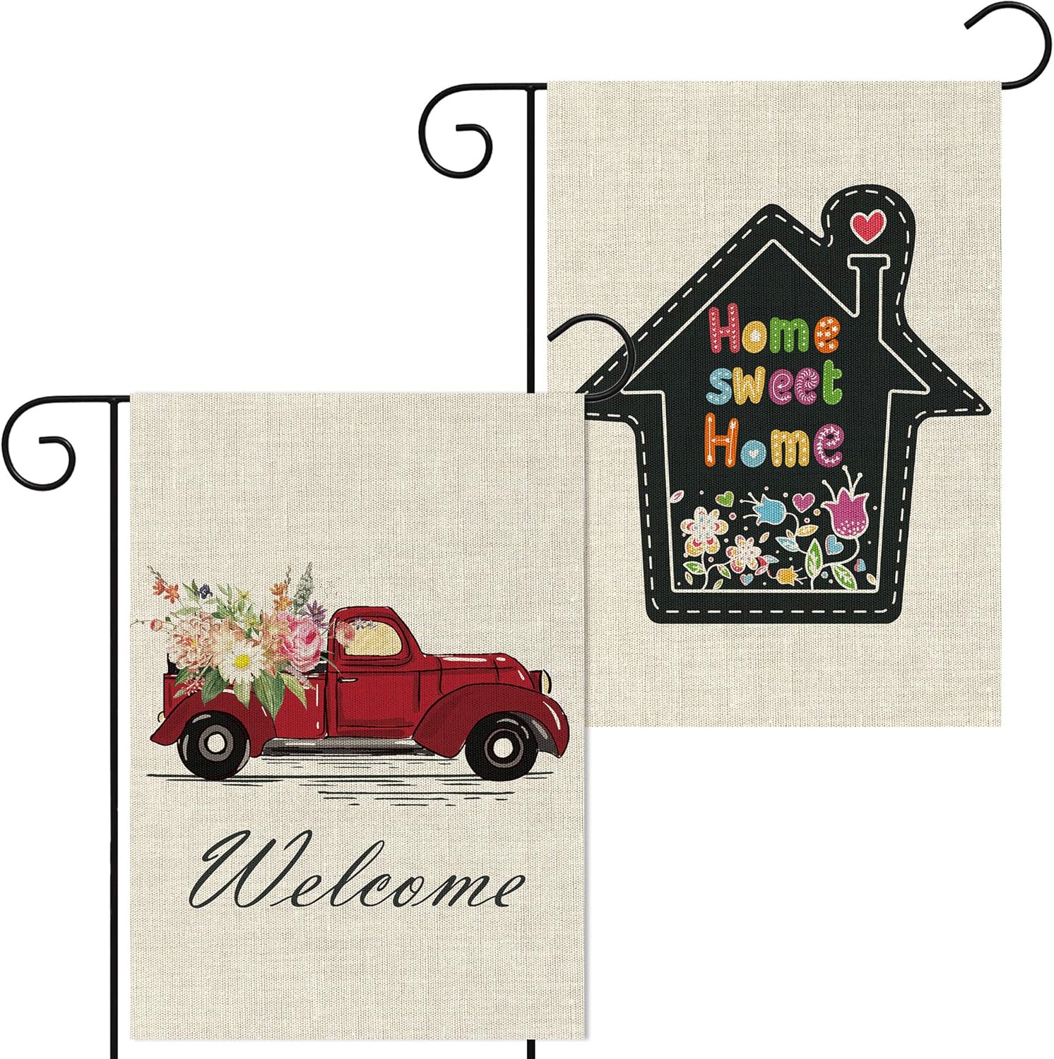 Best Garden Flags Home Sweet Home