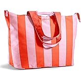 Fit & Fresh Large Beach Bag for Women - Extra Large Travel Tote With Pockets
