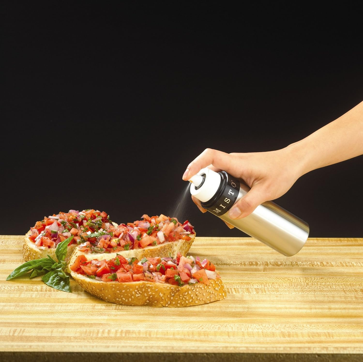 Misto Brushed Aluminum Oil Sprayer: Kitchen & Dining