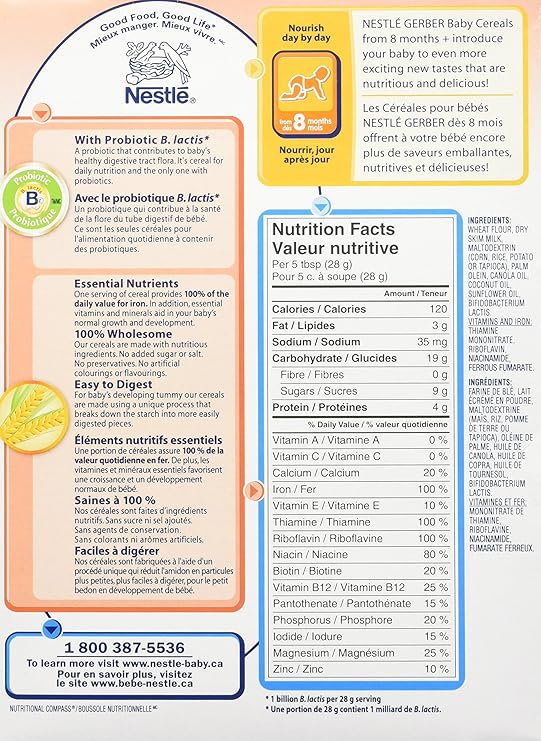 gerber wheat biscuit cereal
