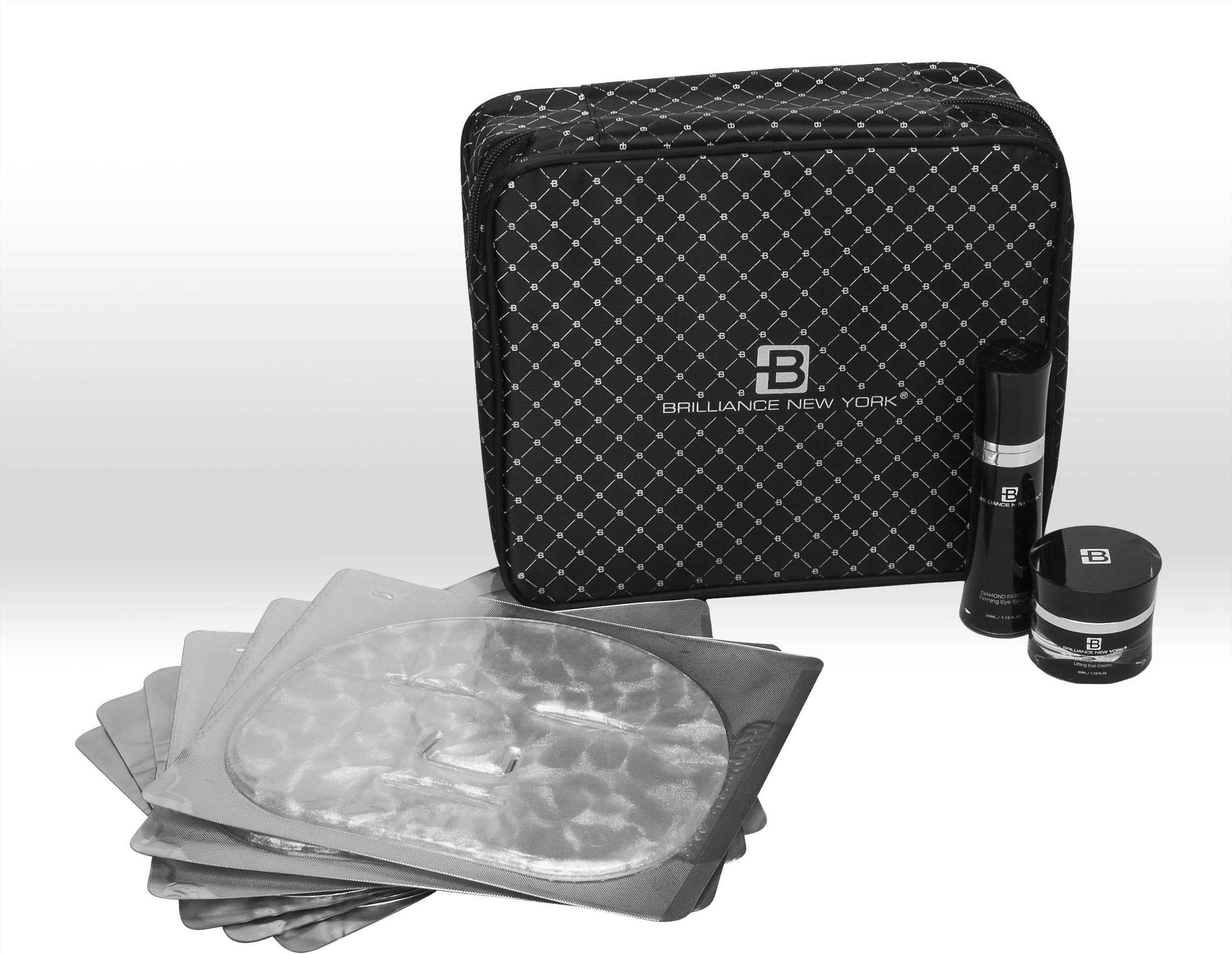 Brilliance New York Women's Caviar & Diamond 4-Piece Gift Set