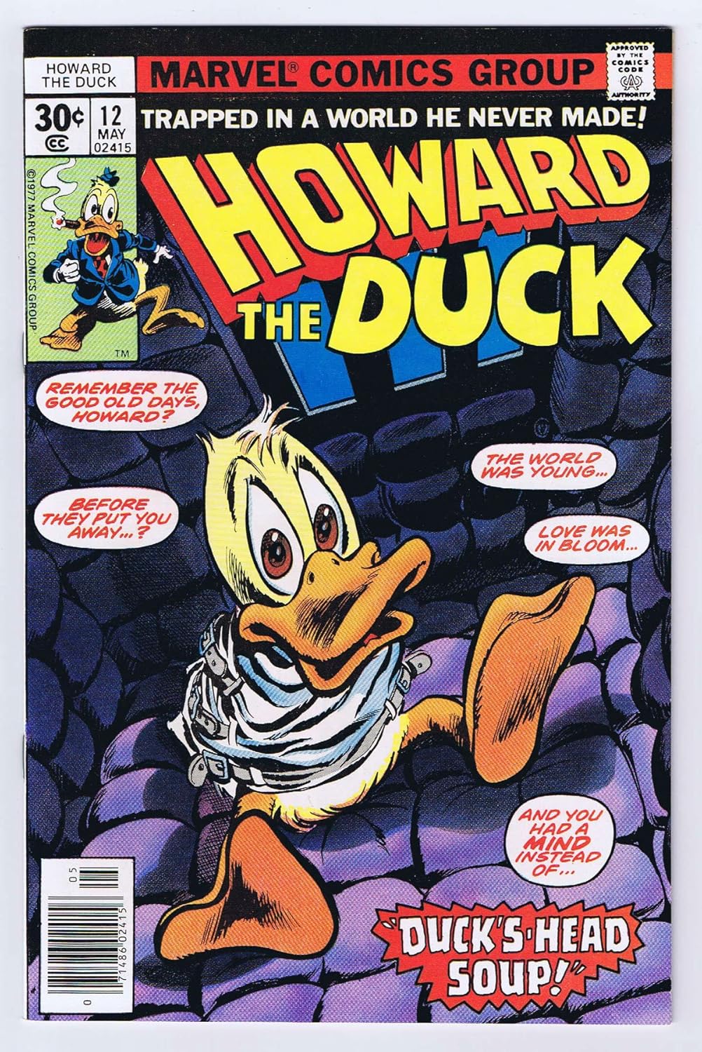 old marvel comics on Amazon Com Howard The Duck 12 1st Appearance Kiss Cameo 1977 Marvel Comics Vintage Entertainment Collectibles
