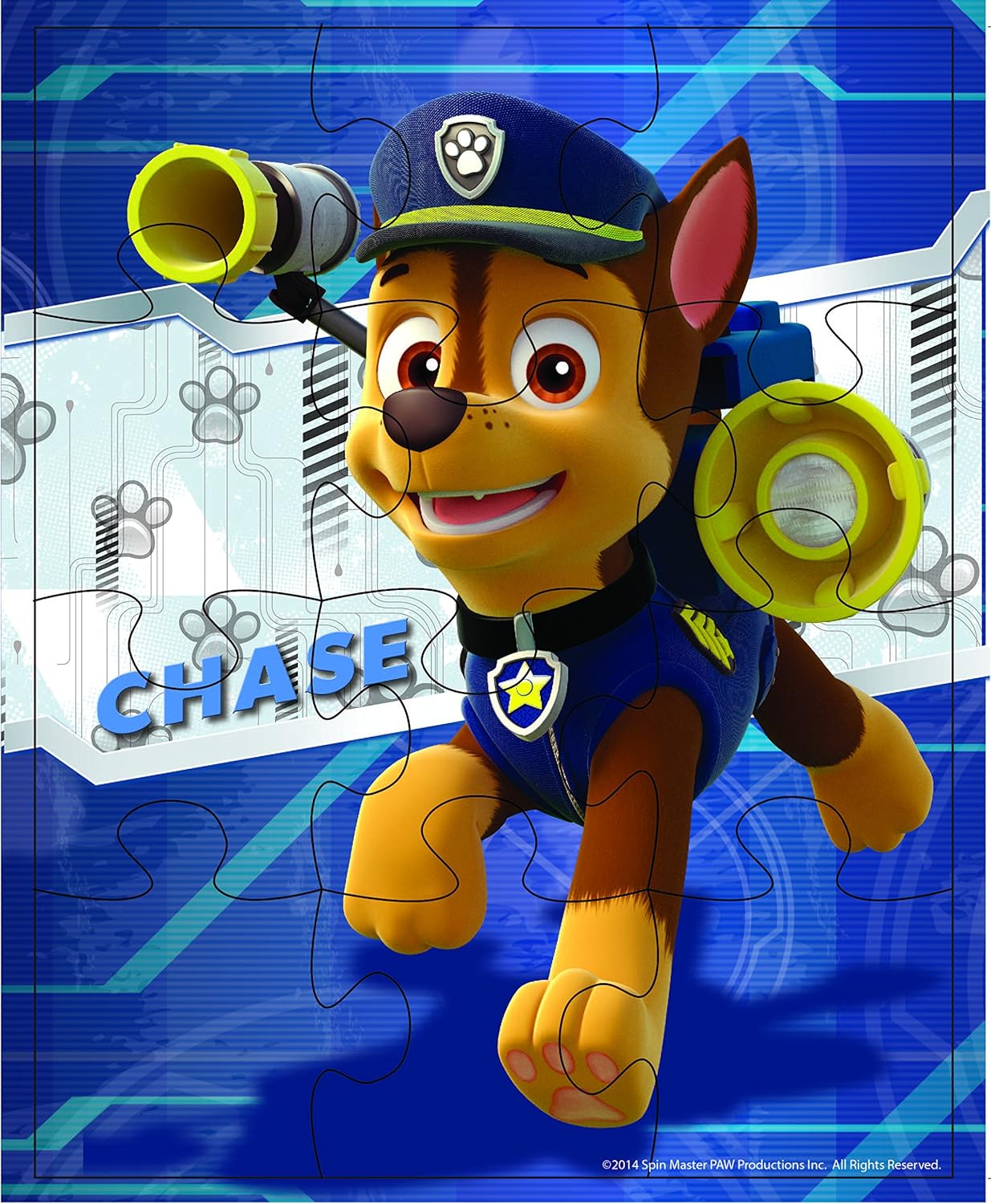 paw patrol wooden puzzle
