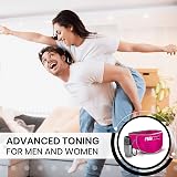 ABFLEX Ab Toning Belt Ab Stimulator Pink 99 Levels 10 Workouts Remote view 6
