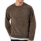 VPG Mock Neck Sweater, Casual Mock Turtleneck for Men Knit Pullover Long Sleeve Sweatshirt