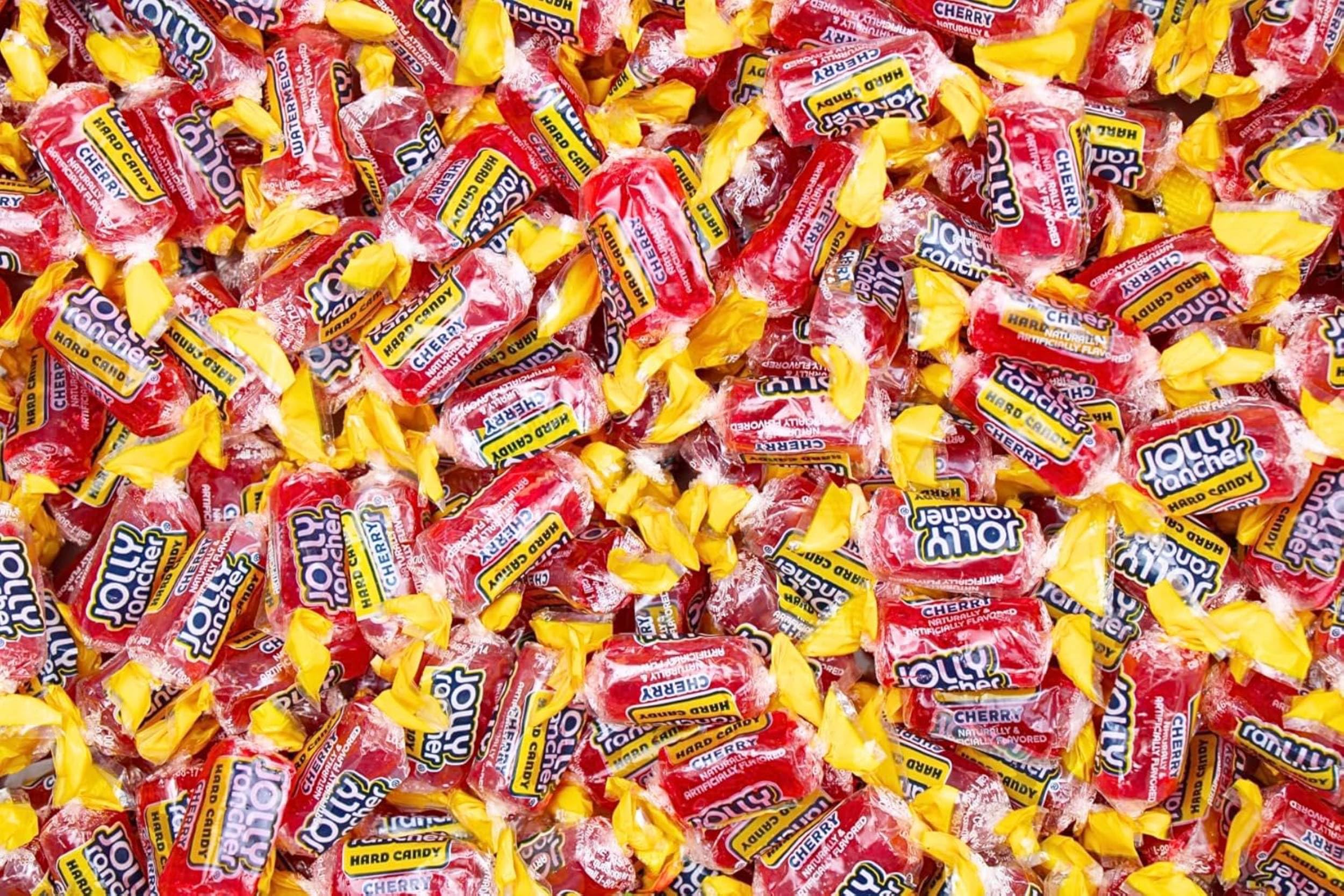 Red Cherry Jolly Ranchers Hard Candy
