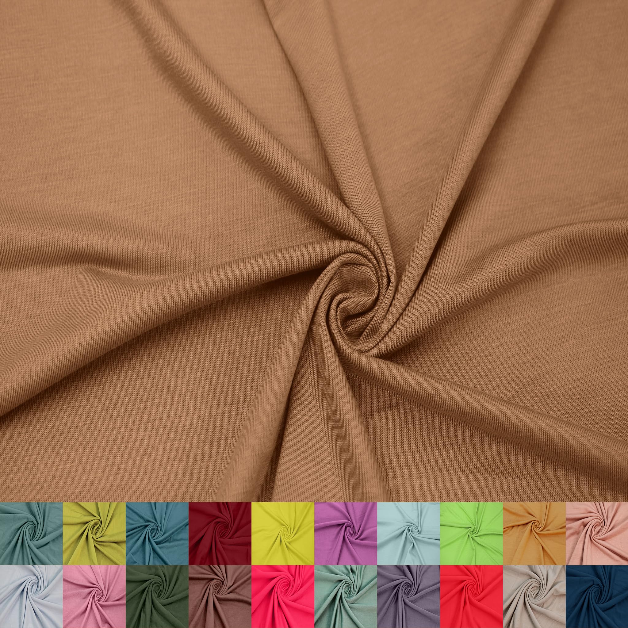 Stylish FABRIC 60" Wide Rayon Spandex Jersey Knit