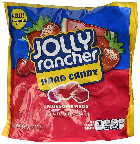Jolly Rancher Hard Candy, Awesome Reds, 13 oz Amazon.es Alimentación