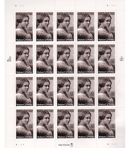 Amazon.com: MALCOLM X ~ BLACK HERITAGE #3273 Plate Block of 4 x 33