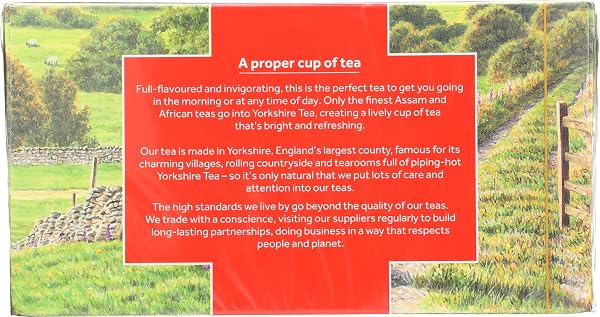 TAYLORS OF HARROGATE, TEA YORKSHIRE, 40 COUNT