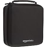 Amazon Basics Hard Shell Carry and Storage Case for Nintendo NES Classic - 8 x 8 x 3 Inches, Black