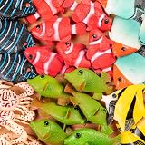 Terra by Battat Tropical Fish World 60 Mini Ocean Animals Figures view 7