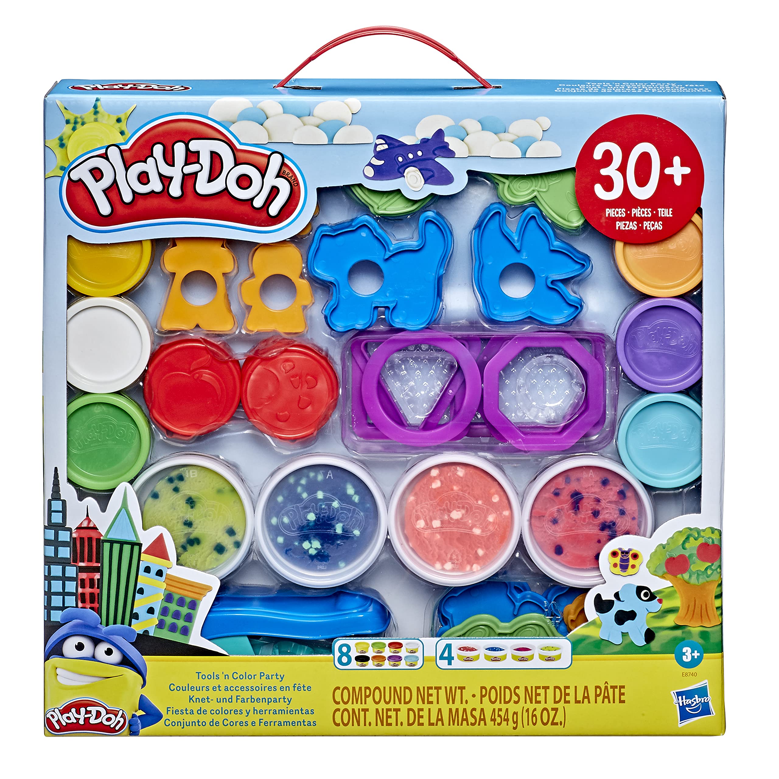 Play-Doh Hasbro Tools 'n Color Party (E8740), Multi-Colour