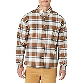 Amazon Essentials Men's Modern Oversized-Fit Cotton Button-Down Shirt