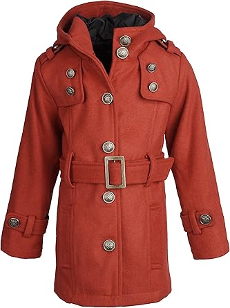 girl wool pea coat