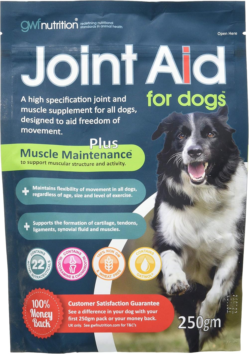 GWF Nutrition Joint Aid For Dogs 250 g Hip & Joint Supplement