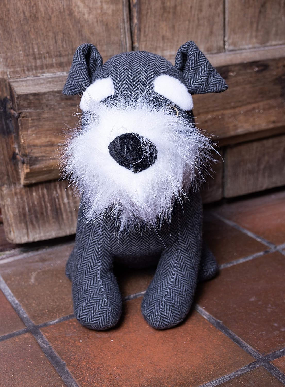 iN Home Novelty Animal Door Stop, Quirky Heavy Filled Door Stop for Home Office (Schnauzer Dog), Dog (V2) Design - Image 3