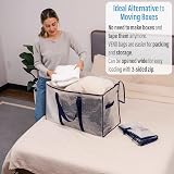 Venо 2 Pack Extra Large Moving Storage Bags with Zips 102 L Water-Resistant view 4