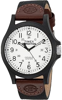timex expedition mf13 leather strap buy online