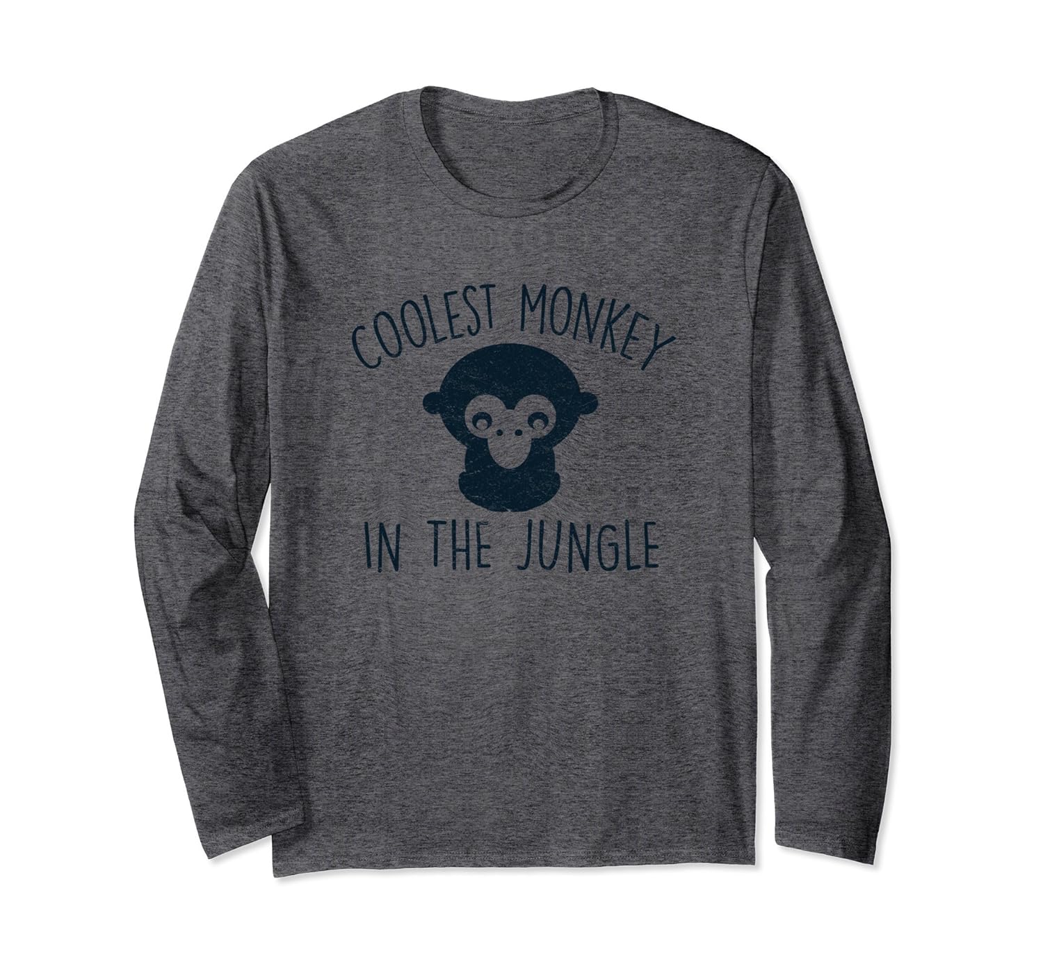 Coolest Monkey in the Jungle T Shirt Vintage Long Sleeve Tee4LVS 4loveshirt Coolest Monkey in the Jungle T Shirt Vintage Long Sleeve Tee4LVS 4loveshirt