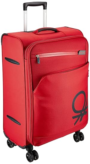 UCB Polyester 80 cms Dark Red Suitcase (0IP6SPO28M01I)