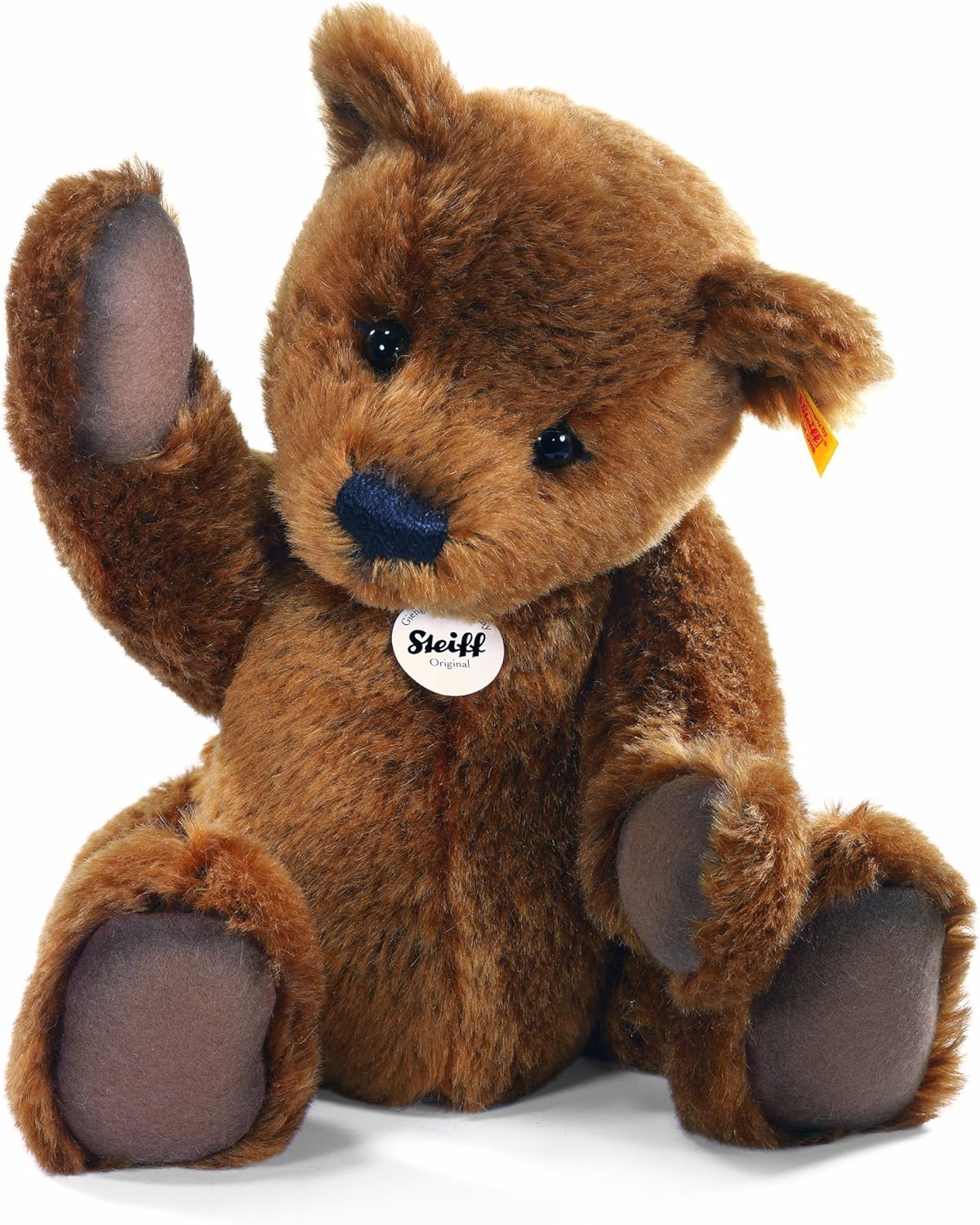 Steiff 39928 Classic Teddy Bear Reddish Brown: Amazon.co.uk: Toys & Games