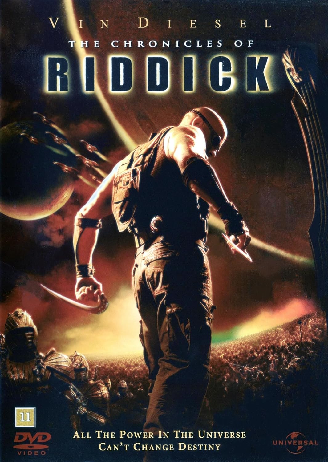 Vin Diesel The Chronicles Of Riddick W Subtitles English Danish Swedish Norwegian Finnish Dutch Hungarian Amazon Co Uk David Twohy Vin Diesel Thandie Newton Dvd Blu Ray