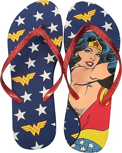 wonder woman flip flops