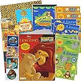 Disney Lion King Coloring Book and Stickers Gift Set - Bundle Includes Gigantic 192 pg Coloring Book with Stickers in Special