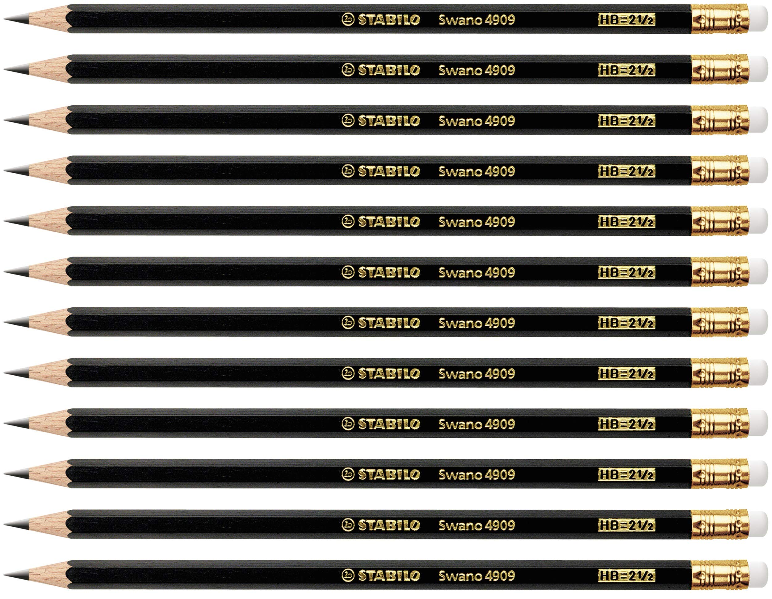 STABILO Graphite Pencil Swano E/T - Box of 12 - HB