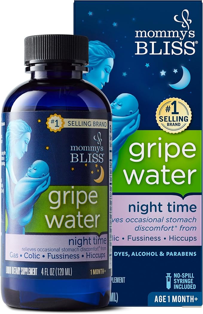 gripe water making baby sick