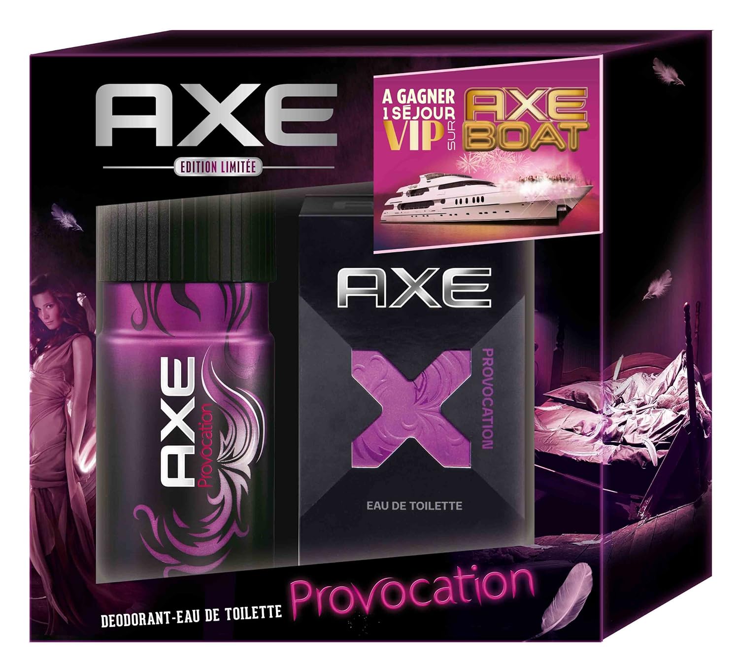 Axe Provocation (Lynx Excite) Gift Set with Eau de Toilette and