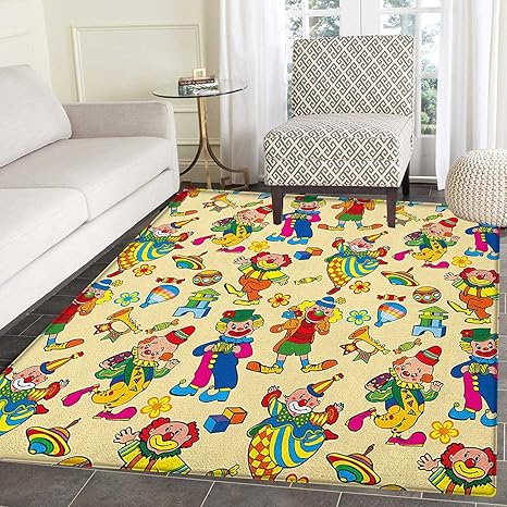 Amazon.com: Alfombra infantil para guardería con dibujos ...