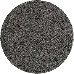 Unique Loom Solid Shag Collection Area Rug