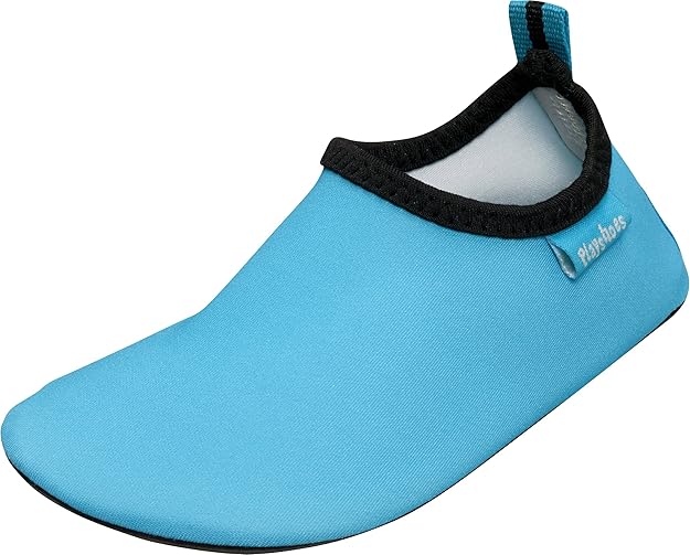 Playshoes Unisex-Kinder Badeslipper, Badeschuhe Uni Aqua Schuhe