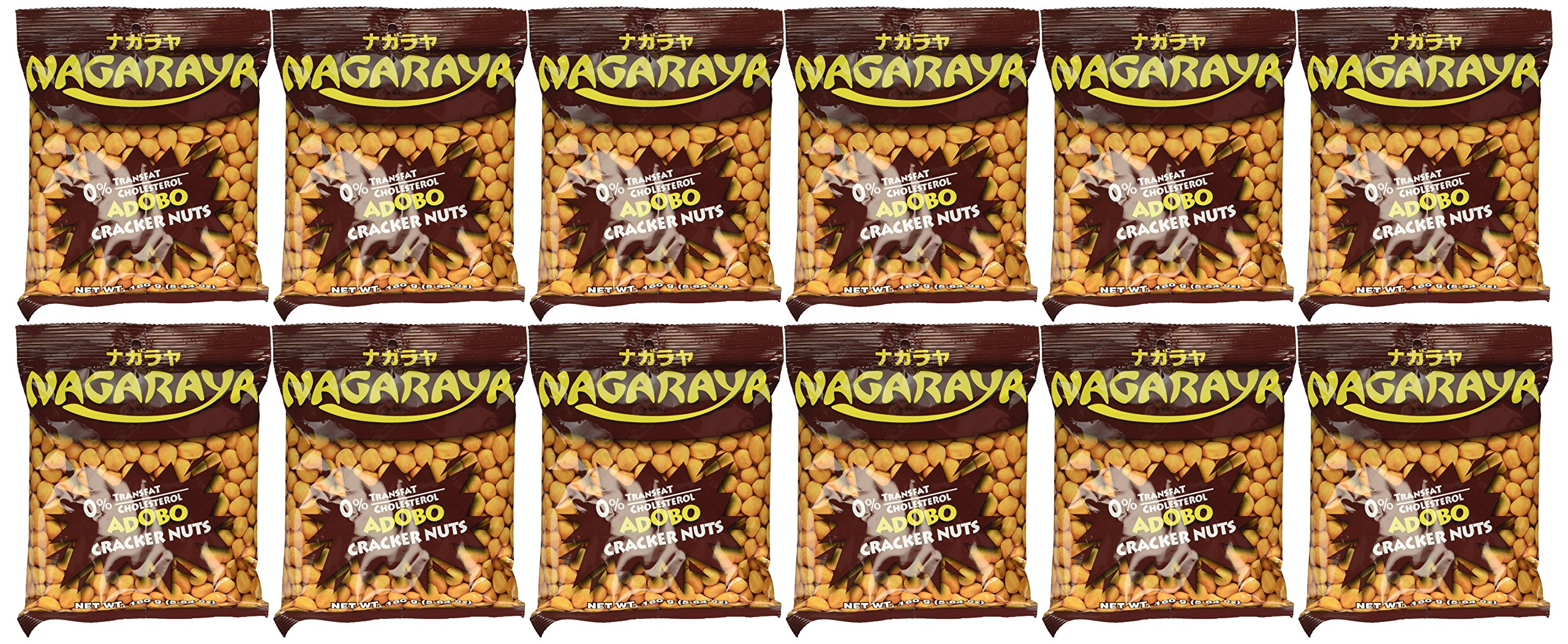 Nagaraya Snack Cracker, Garlic, 5.6Ounce (Pack of 8)