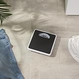 Salter Mechanical Bathroom Scale with Large Dial 133kg Capacity Black view 7