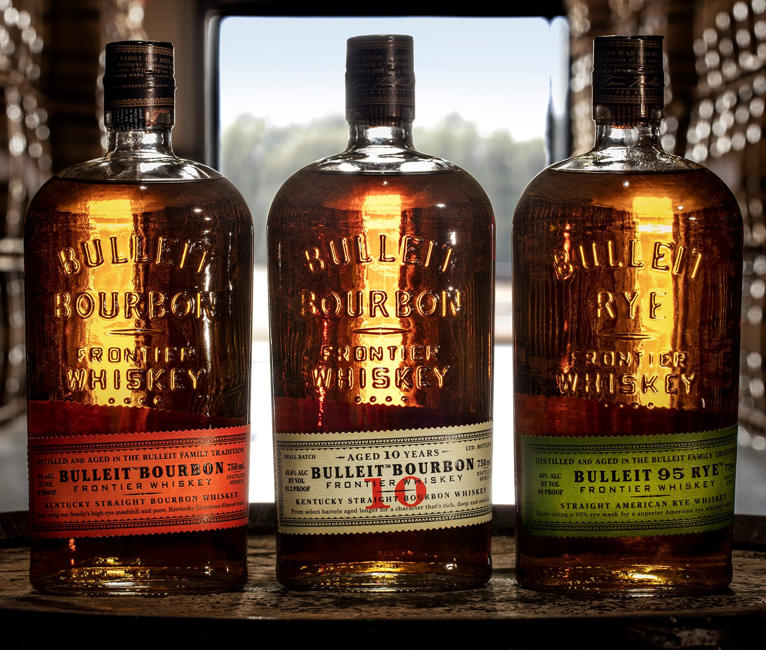 Bulleit 10 Jahre, Bourbon American Frontier Whiskey, 45.6% Vol, 700ml 4
