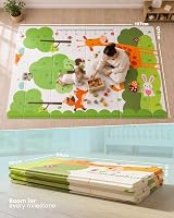kidoola Reversible Large Baby Play Mat 200x80 cm Thick Floor Mat view 3