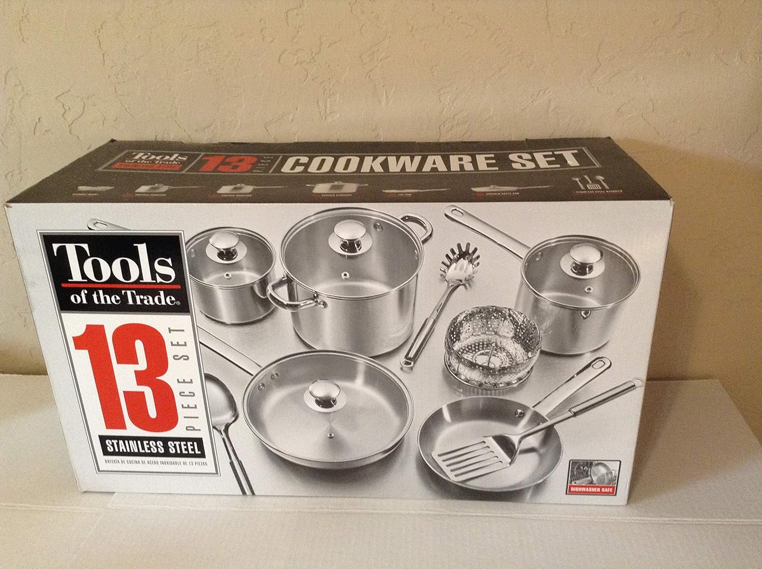 The Trade Stainless Steel 13 Piece 