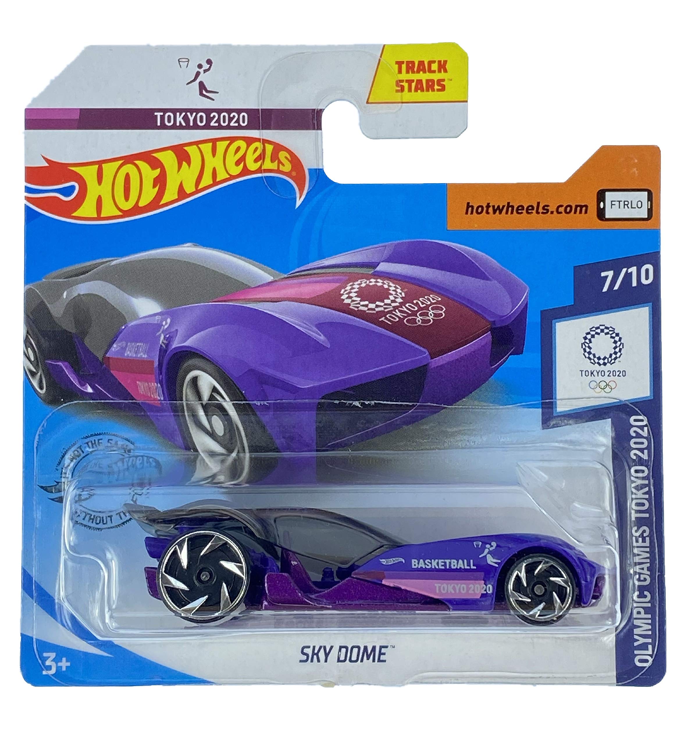 Hot-Wheels Sky Dome (Purple) 7/10 Olympic Games Tokyo 2020 - 156/250 (Short Card) GHC97