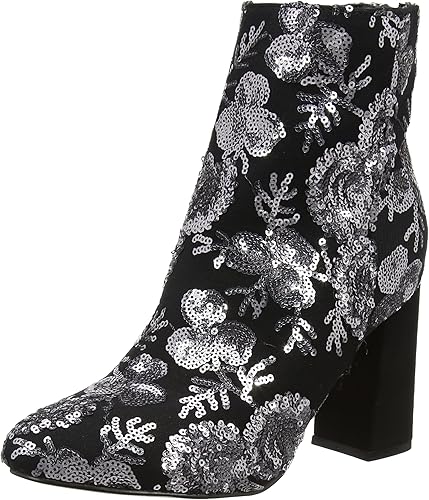 new look silver ankle boots